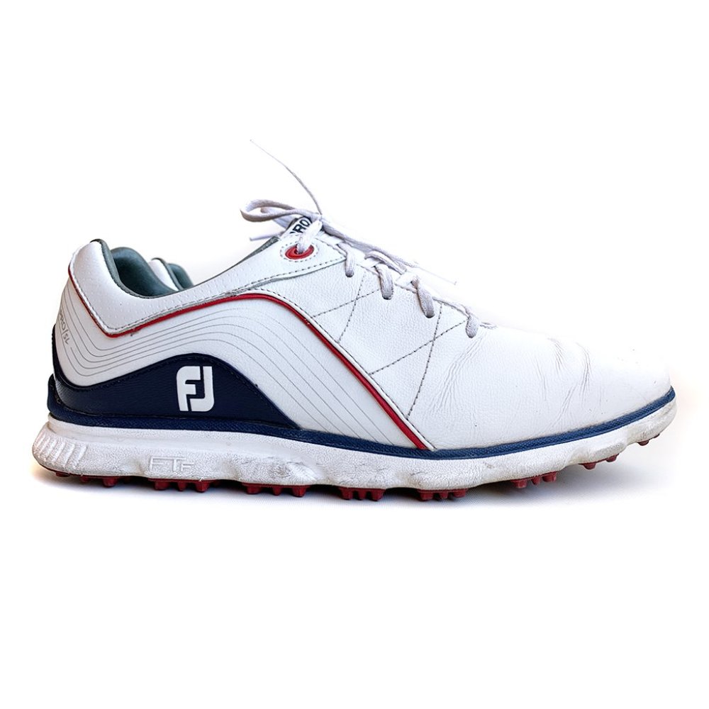 Footjoy FJ Pro SL Mens 10 M White Golf Shoes